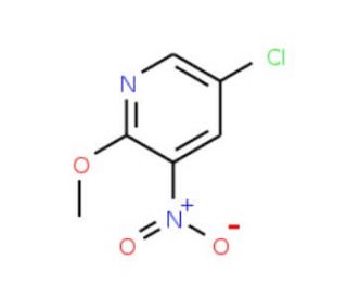 5-Chloro-2-methoxy-3-nitropyridine (CAS 22353-52-2) - chemical structure image
