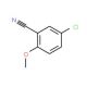 5-Chloro-2-methoxybenzonitrile (CAS 55877-79-7) - chemical structure image