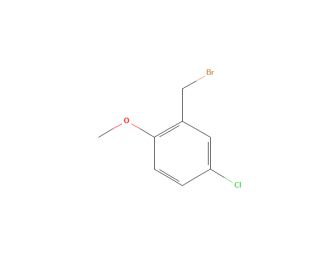 5-Chloro-2-methoxybenzyl Bromide (CAS 58735-58-3) - chemical structure image