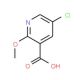 5-Chloro-2-methoxynicotinic acid (CAS 54916-65-3) - chemical structure image