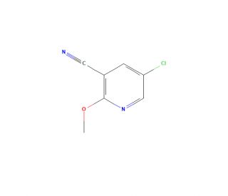 5-Chloro-2-methoxynicotinonitrile (CAS 1256812-94-8) - chemical structure image