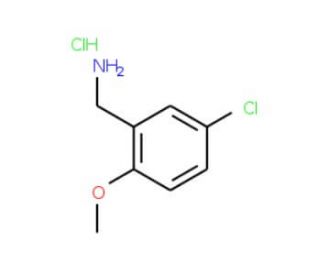 (5-chloro-2-methoxyphenyl)methanamine hydrochloride - chemical structure image