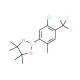 5-Chloro-2-methyl-4-(trifluoromethyl)phenylboronic acid, pinacol ester (CAS 1073353-97-5) - chemical structure image