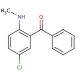 5-Chloro-2-(methylamino)benzophenone (CAS 1022-13-5) - chemical structure image