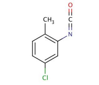 5-Chloro-2-methylphenyl isocyanate (CAS 40411-27-6) - chemical structure image