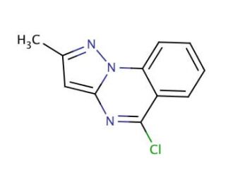 5-chloro-2-methylpyrazolo[1,5-a]quinazoline - chemical structure image