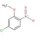 5-Chloro-2-nitroanisole (CAS 6627-53-8) - chemical structure image