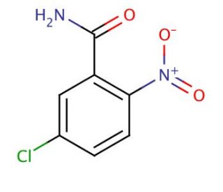 5-Chloro-2-nitrobenzamide (CAS 40763-96-0) - chemical structure image