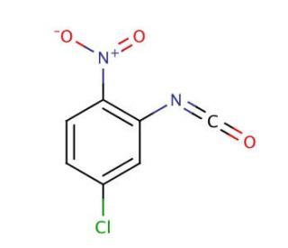 5-Chloro-2-nitrophenyl isocyanate (CAS 302912-24-9) - chemical structure image