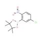 5-Chloro-2-nitrophenylboronic acid, pinacol ester (CAS 1073353-99-7) - chemical structure image