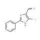 5-Chloro-2-phenyl-3H-imidazole-4-carbaldehyde (CAS 60367-52-4) - chemical structure image