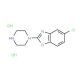 5-Chloro-2-piperazin-1-yl-1,3-benzoxazole dihydrochloride - chemical structure image