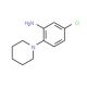 5-Chloro-2-piperidin-1-yl-phenylamine (CAS 412308-45-3) - chemical structure image