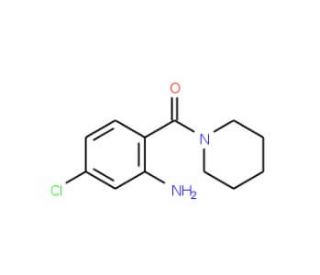 5-chloro-2-(piperidin-1-ylcarbonyl)aniline - chemical structure image