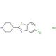 5-chloro-2-piperidin-4-yl-1,3-benzothiazole hydrochloride (CAS 1052543-21-1) - chemical structure image