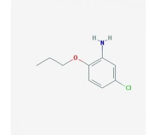 5-Chloro-2-propoxyaniline - chemical structure image