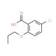 5-Chloro-2-propoxybenzoic acid - chemical structure image