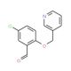 5-chloro-2-(pyridin-3-ylmethoxy)benzaldehyde - chemical structure image