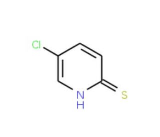 5-Chloro-2-pyridinethiol (CAS 40771-41-3) - chemical structure image