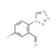 5-Chloro-2-tetrazol-1-yl-benzaldehyde (CAS 879016-22-5) - chemical structure image