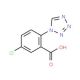 5-Chloro-2-tetrazol-1-yl-benzoic acid (CAS 449758-26-3) - chemical structure image