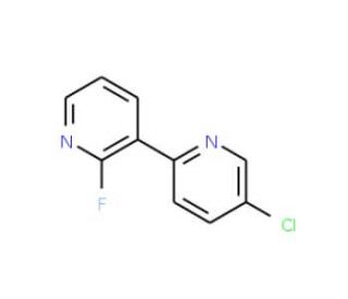 5-Chloro-2&prime;-fluoro-2,3&prime;-bipyridine (CAS 942206-10-2) - chemical structure image