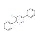 5-Chloro-3,6-diphenyl-1,2,4-triazine (CAS 94398-27-3) - chemical structure image