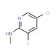 5-Chloro-3-fluoro-2-methylaminopyridine (CAS 220714-72-7) - chemical structure image