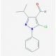 5-chloro-3-isopropyl-1-phenyl-1H-pyrazole-4-carbaldehyde (CAS 139347-65-2) - chemical structure image