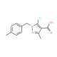 5-chloro-3-methyl-1-(4-methylbenzyl)-1H-pyrazole-4-carboxylic acid - chemical structure image