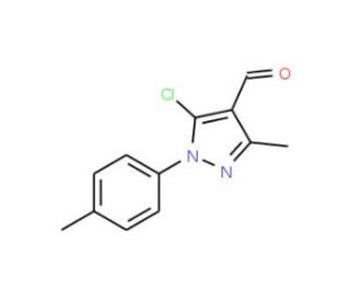 5-chloro-3-methyl-1-(4-methylphenyl)-1H-pyrazole-4-carbaldehyde - chemical structure image