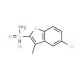 5-Chloro-3-methylbenzo[b]thiophene-2-sulfonamide (CAS 175203-94-8) - chemical structure image