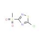 5-Chloro-3-methylsulfonyl-1,2,4-thiadiazole (CAS 88982-72-3) - chemical structure image
