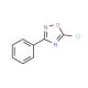 5-chloro-3-phenyl-1,2,4-oxadiazole (CAS 827-44-1) - chemical structure image