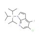 5-Chloro-4-iodo-1-(triisopropylsilyl)-1H-pyrrolo[2,3-b]pyridine (CAS 1040682-76-5) - chemical structure image