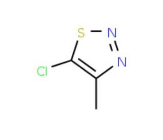 5-Chloro-4-methyl-1,2,3-thiadiazole (CAS 53645-99-1) - chemical structure image