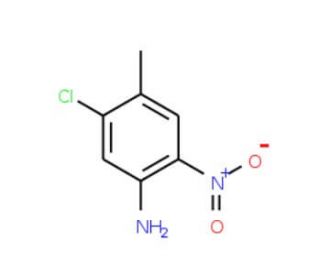 5-Chloro-4-methyl-2-nitroaniline (CAS 7149-80-6) - chemical structure image