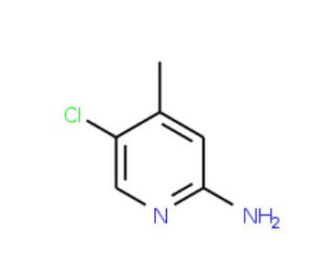 5-Chloro-4-methylpyridin-2-amine (CAS 36936-27-3) - chemical structure image