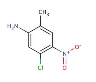 5-Chloro-4-nitro-o-toluidine (CAS 13852-51-2) - chemical structure image