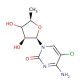 5-Chloro-5′-deoxycytidine - chemical structure image
