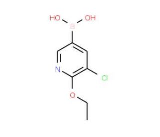 5-Chloro-6-ethoxypyridine-3-boronic acid (CAS 1150114-68-3) - chemical structure image