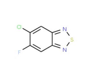 5-Chloro-6-fluorobenzo-[2,1,3]-thiadiazole (CAS 175204-22-5) - chemical structure image