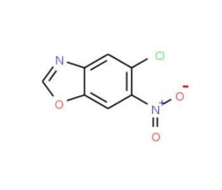 5-Chloro-6-nitro-1,3-benzoxazole - chemical structure image