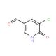 5-Chloro-6-oxo-1,6-dihydro-3-pyridinecarbaldehyde - chemical structure image