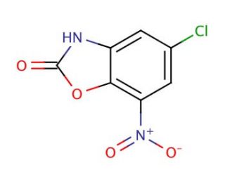 5-Chloro-7-nitro-2(3H)-benzoxazolone (CAS 811810-67-0) - chemical structure image