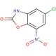 5-Chloro-7-nitro-2(3H)-benzoxazolone (CAS 811810-67-0) - chemical structure image