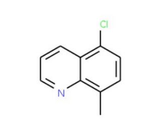 5-Chloro-8-methylquinoline (CAS 78941-95-4) - chemical structure image