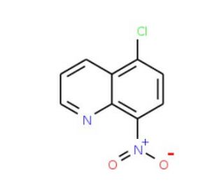 5-chloro-8-nitroquinoline (CAS 6942-98-9) - chemical structure image