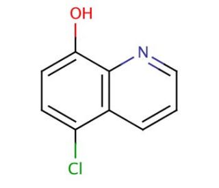 5-Chloro-8-quinolinol (CAS 130-16-5) - chemical structure image