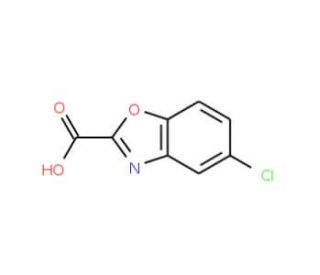5-Chloro-benzooxazole-2-carboxylic acid (CAS 49559-65-1) - chemical structure image